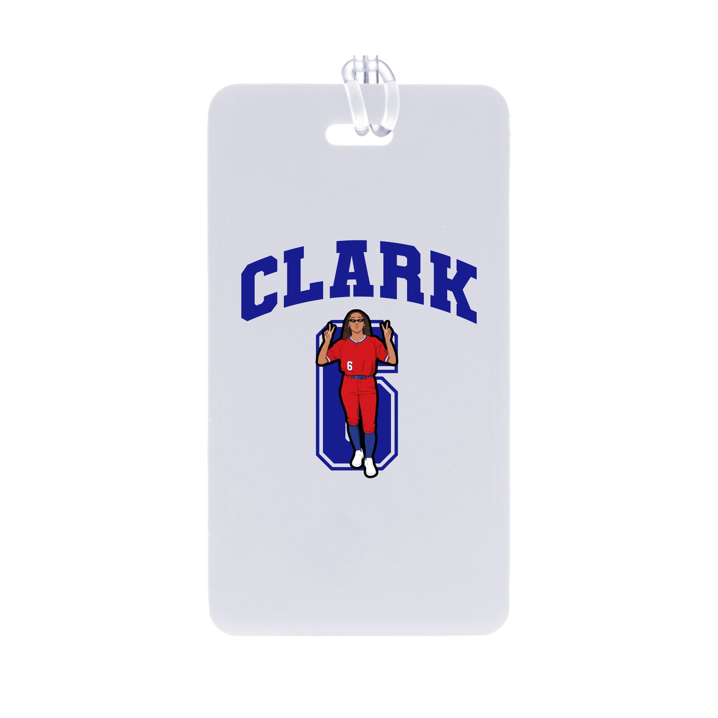 Bag Tag — Number in Classic