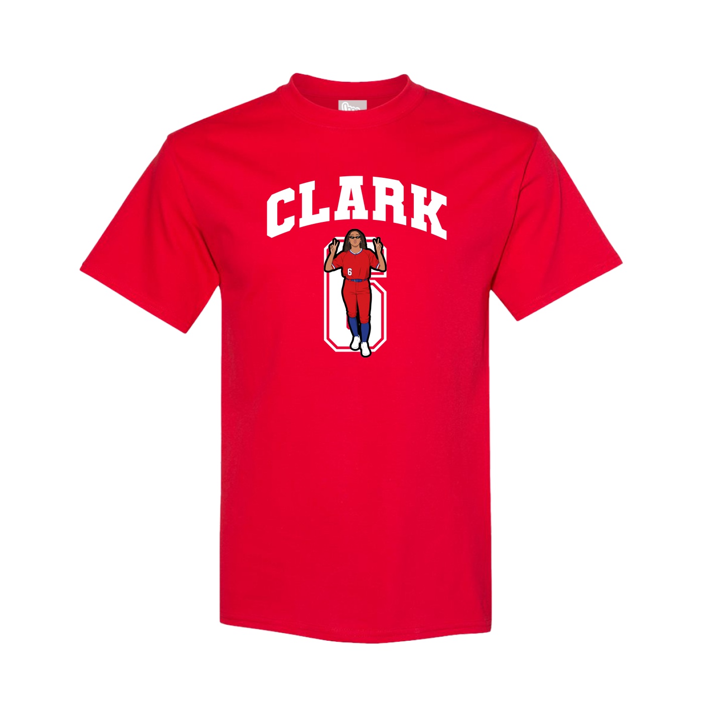 Tee — Number in Red