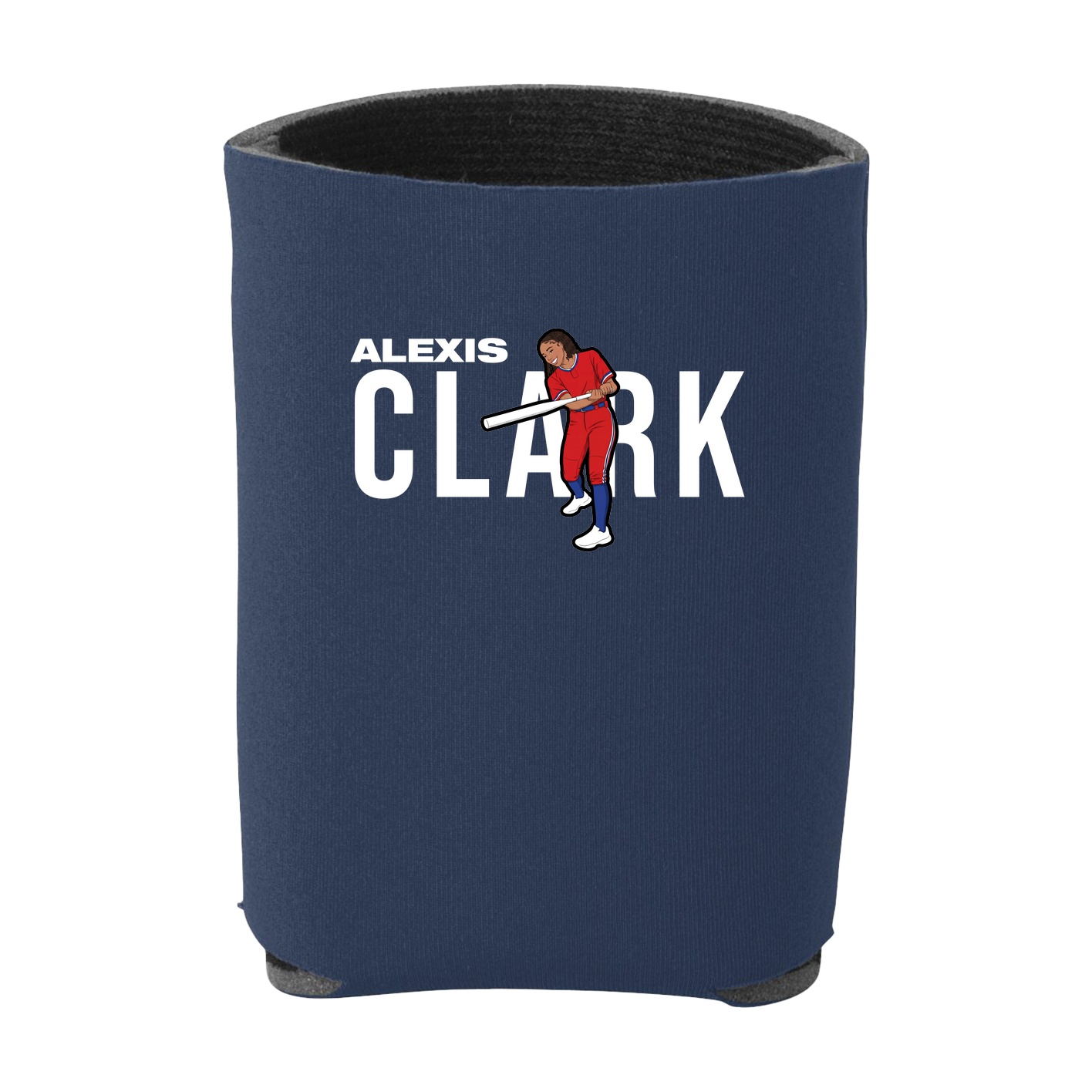 Can Holder — Player Name in Navy