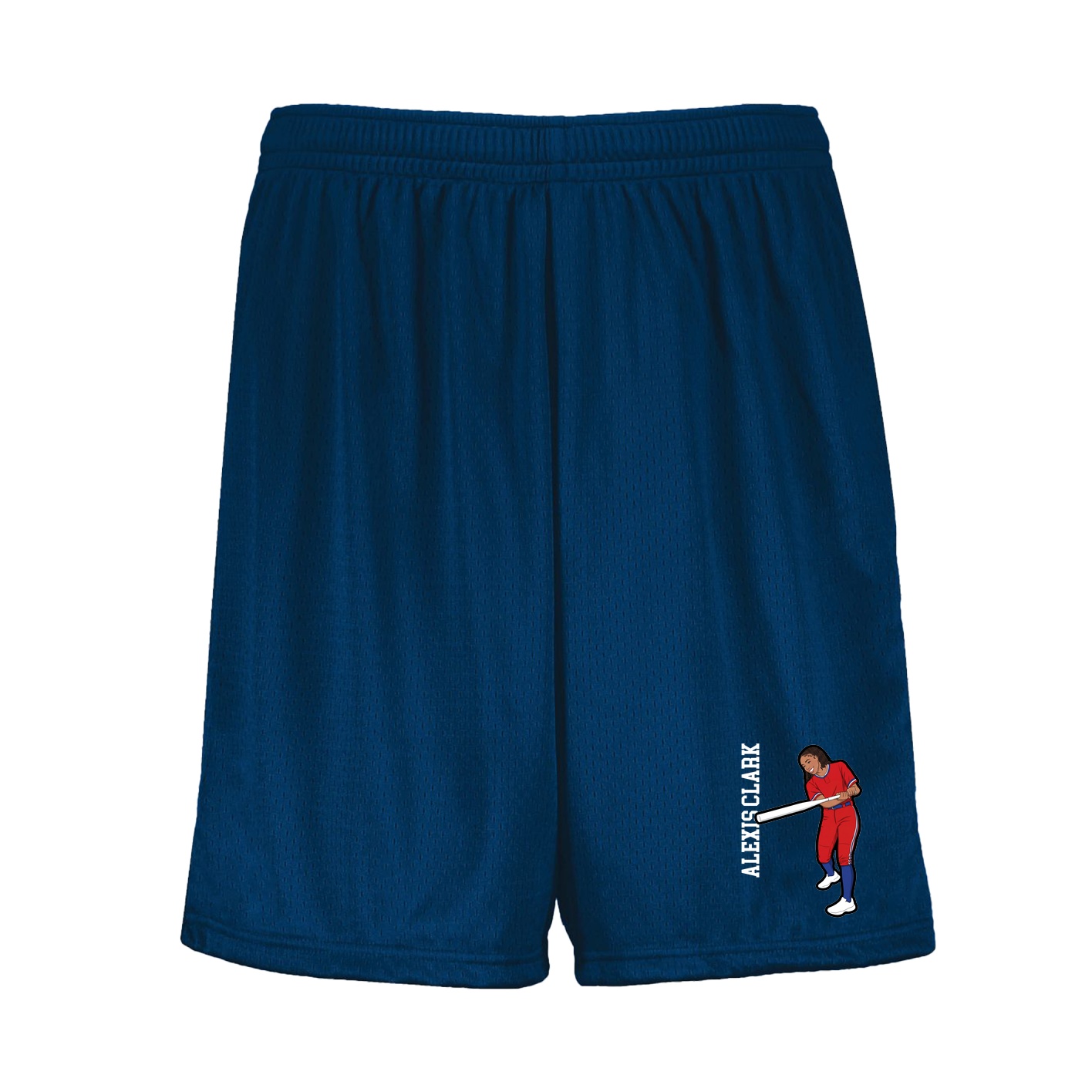 Shorts — Name Vertical in Navy