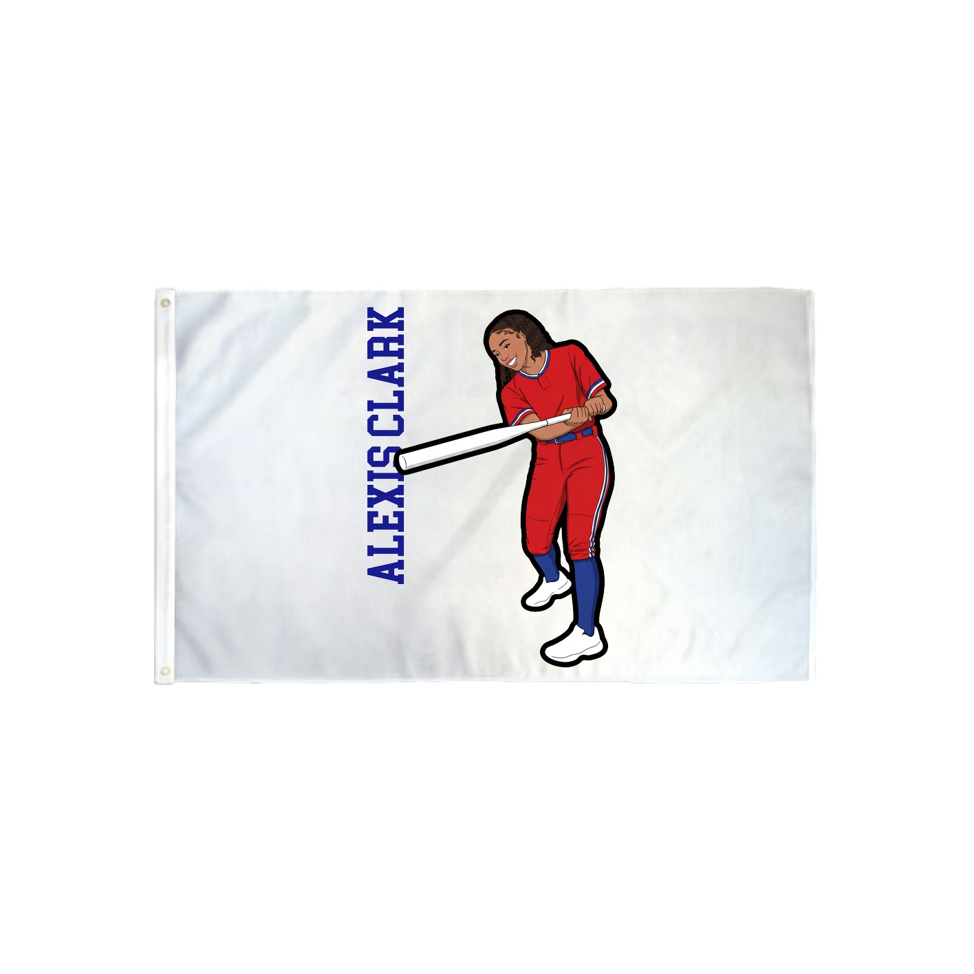 3x5 Flag — Name Vertical in Classic