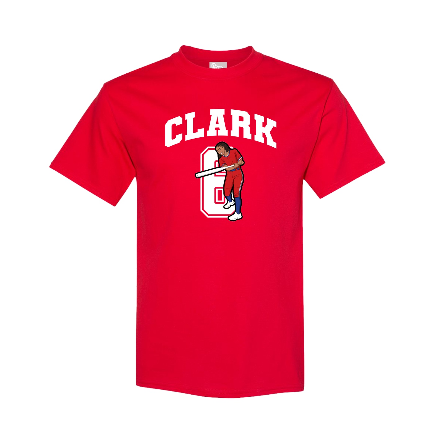 Youth Tee — Number in Red