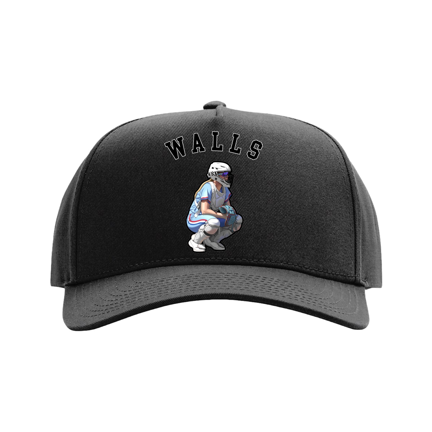 Full Fabric Five-Panel Champ Cap