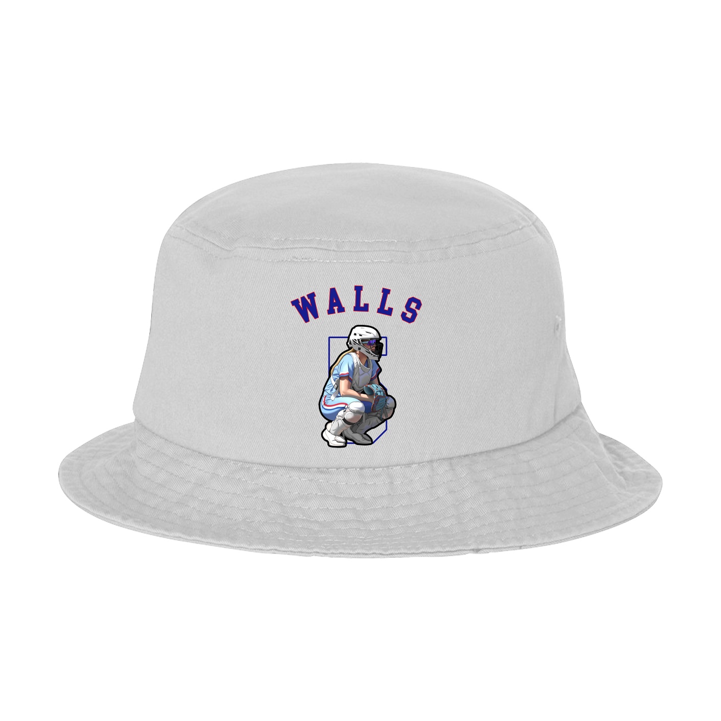 Bucket Cap — Shirsey Arch in White
