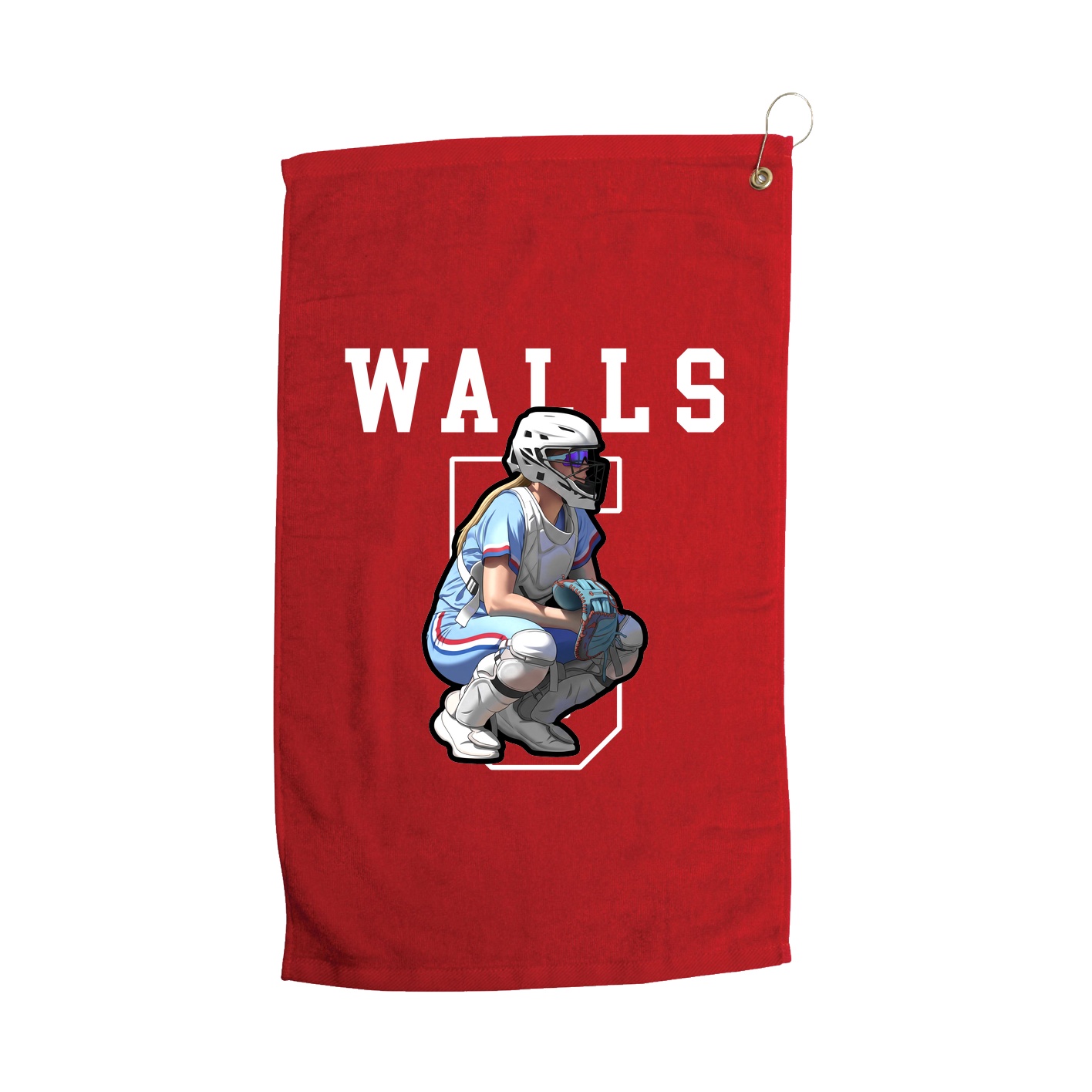 Golf Towel — Shirsey in Red