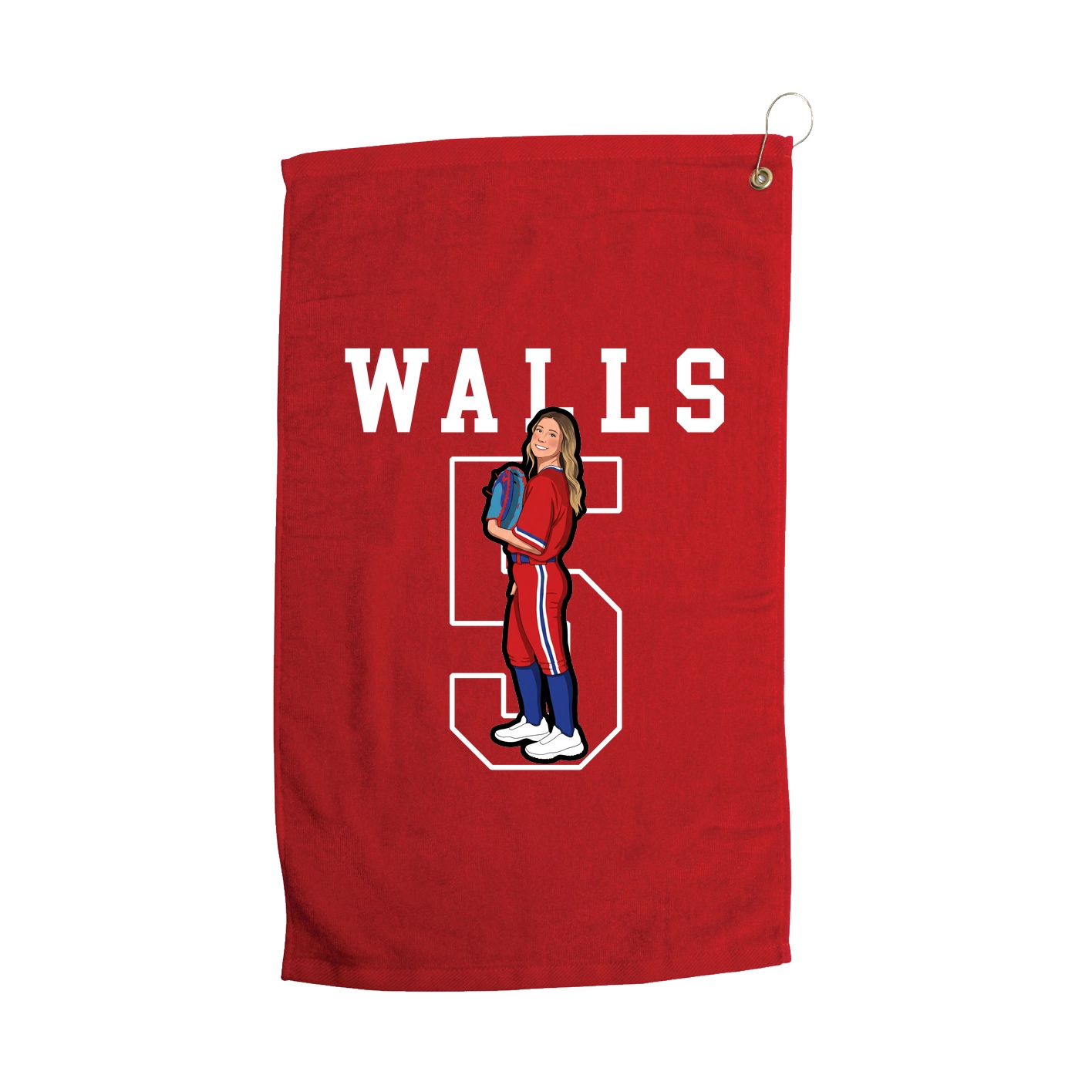 Golf Towel — Shirsey in Red