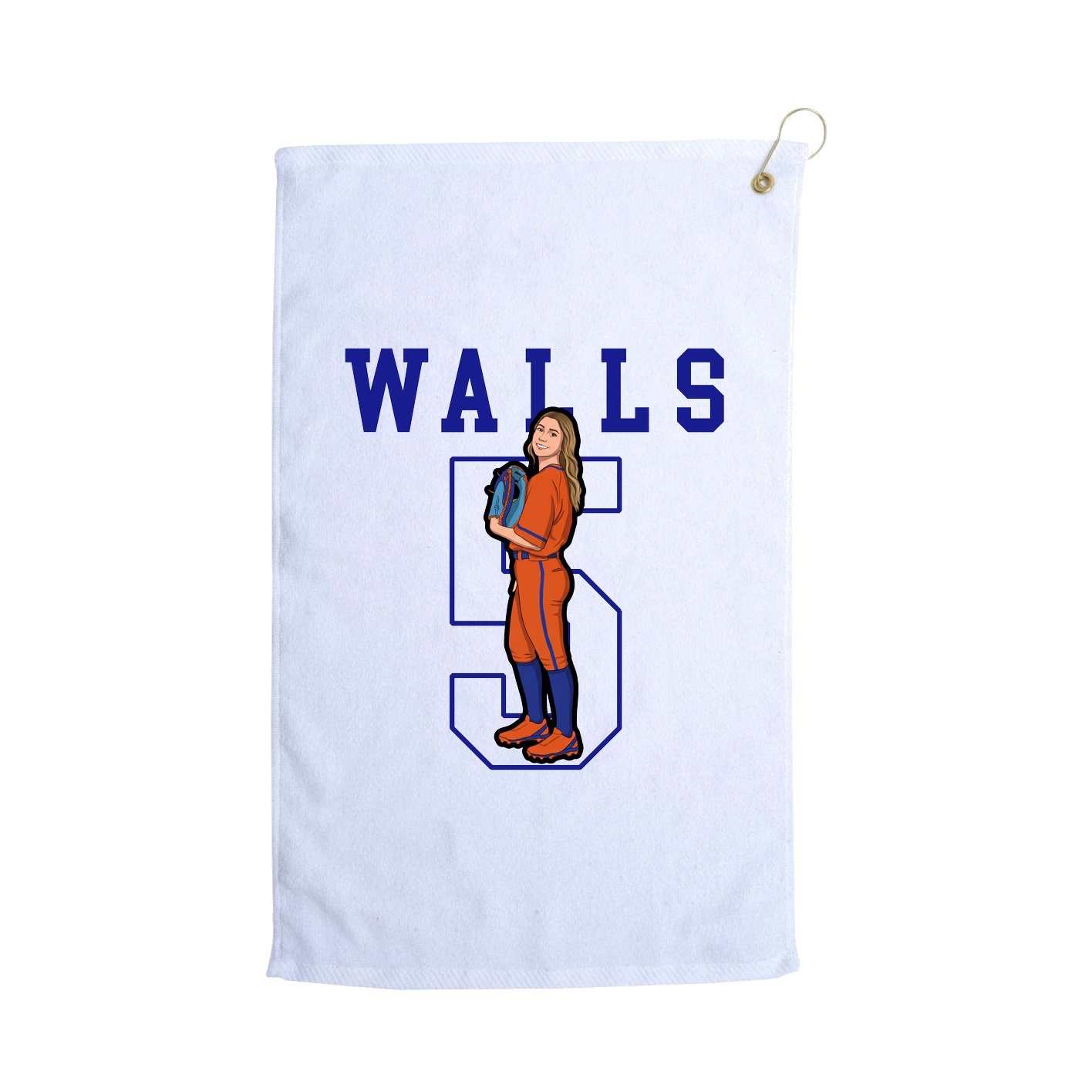 Golf Towel — Shirsey in White