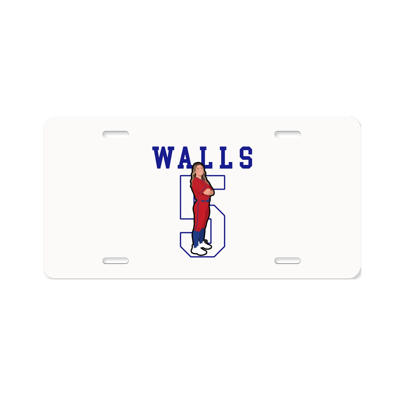 License Plate — Shirsey in Classic
