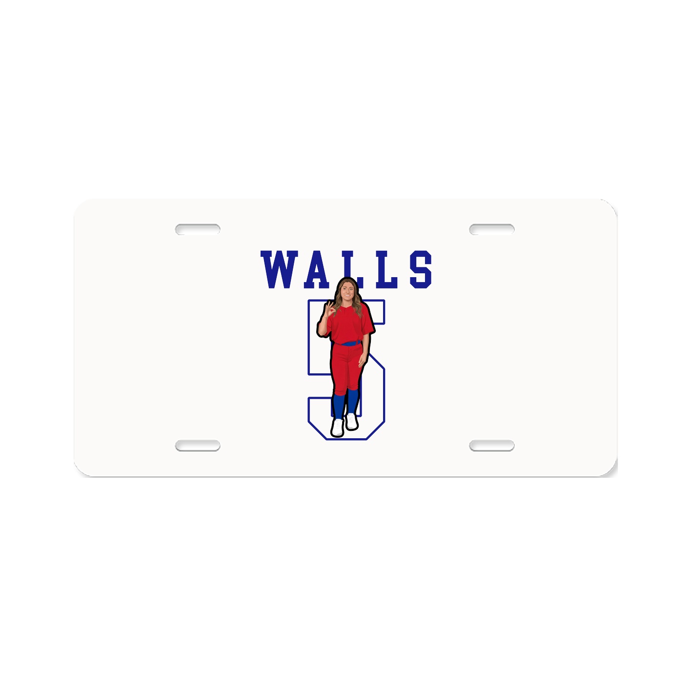 License Plate — Shirsey in Classic