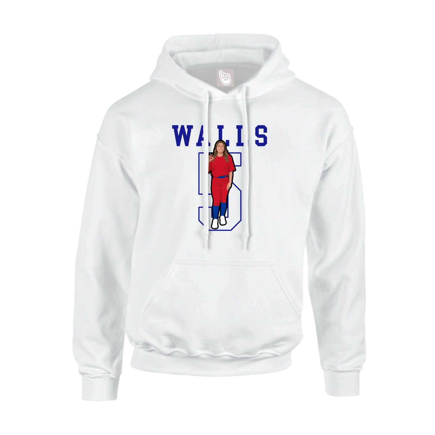 Youth Hoodie — Shirsey in White