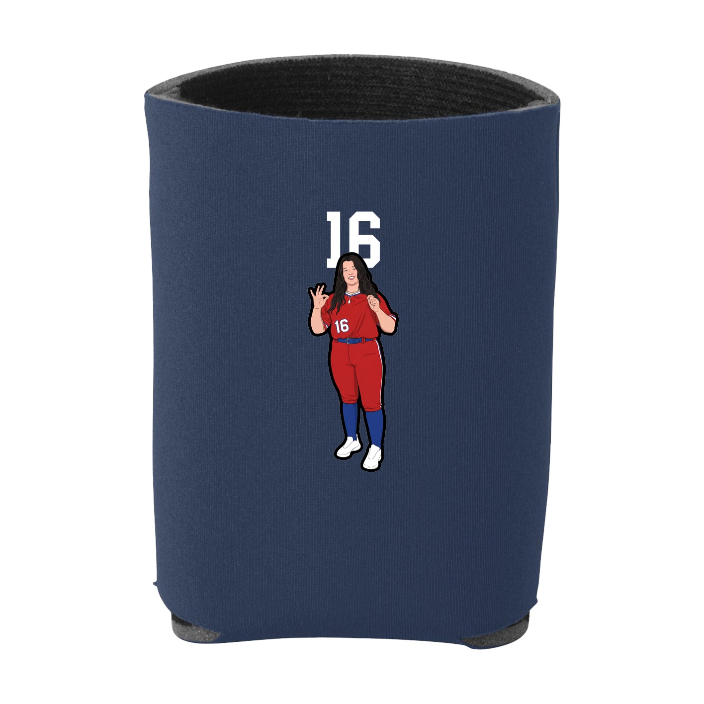 Can Holder — Number Top in Navy