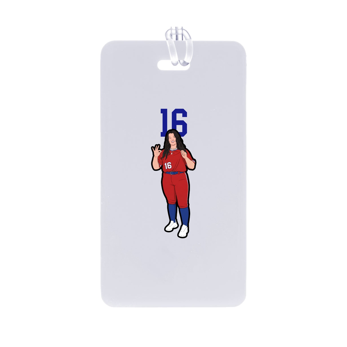 Bag Tag — Number Top in Classic