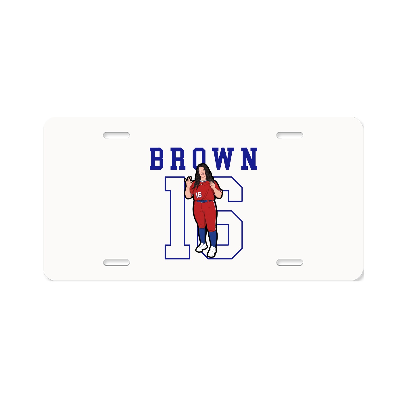 License Plate — Shirsey in Classic