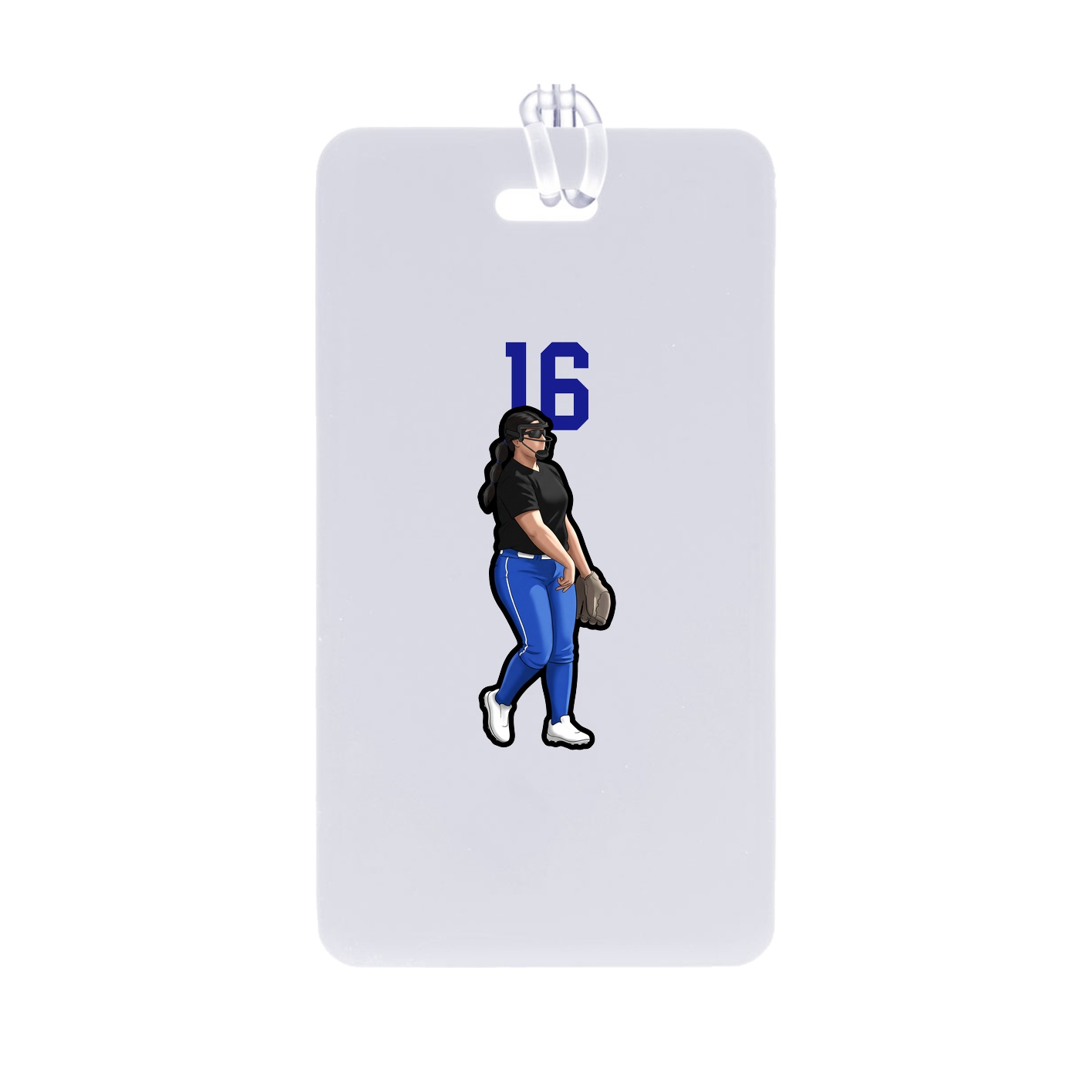 Bag Tag — Number Top in Classic