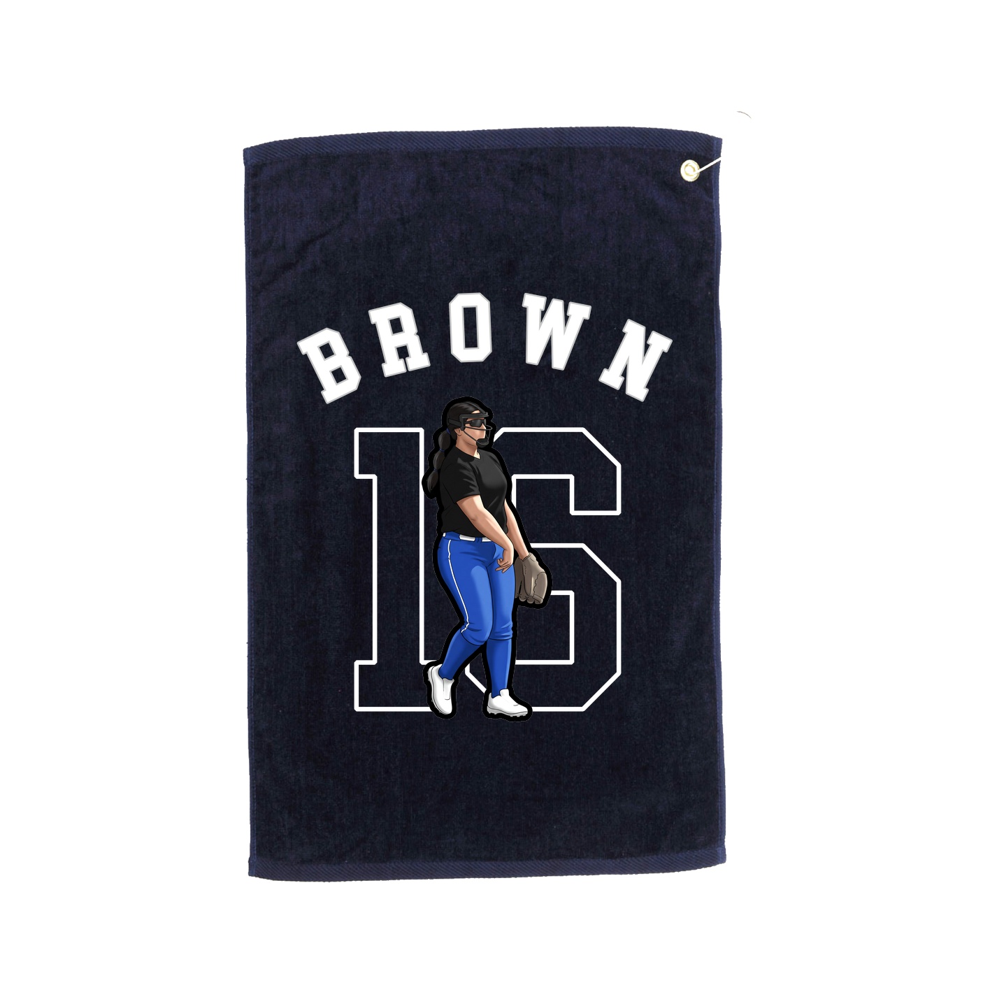 Golf Towel — Shirsey Arch in Navy