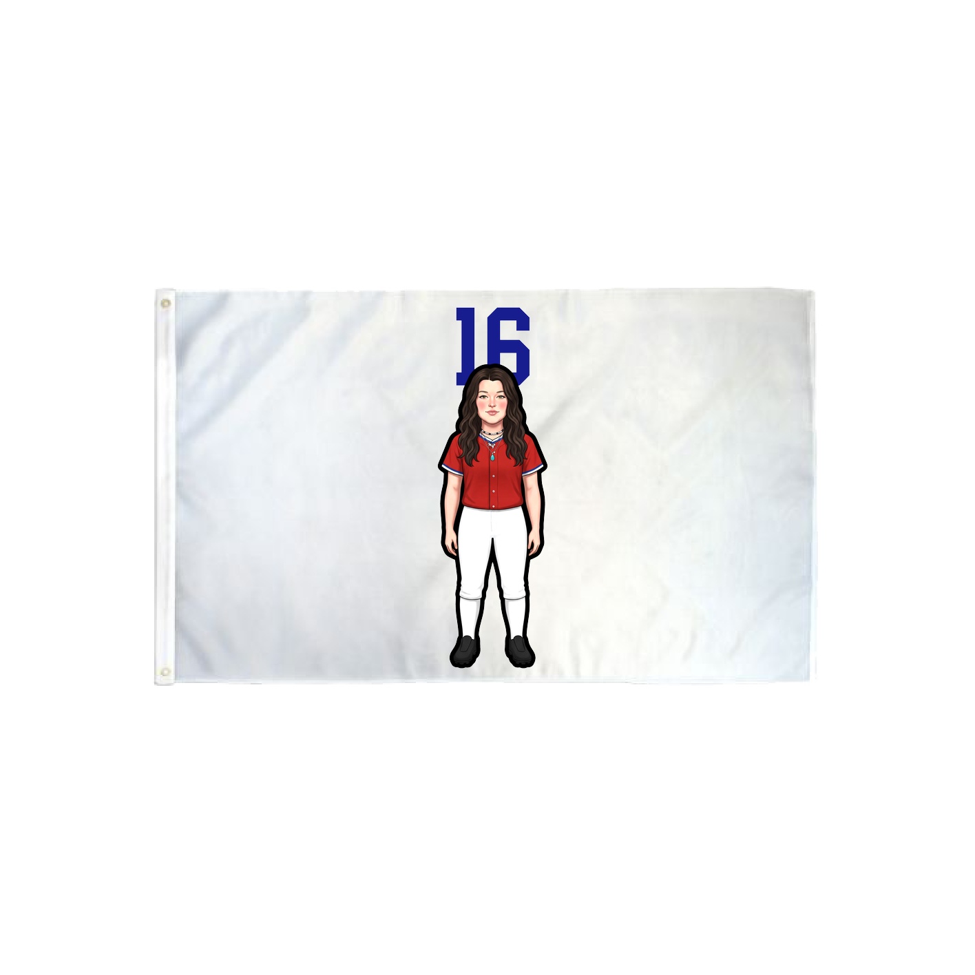 3x5 Flag — Number Top in Classic
