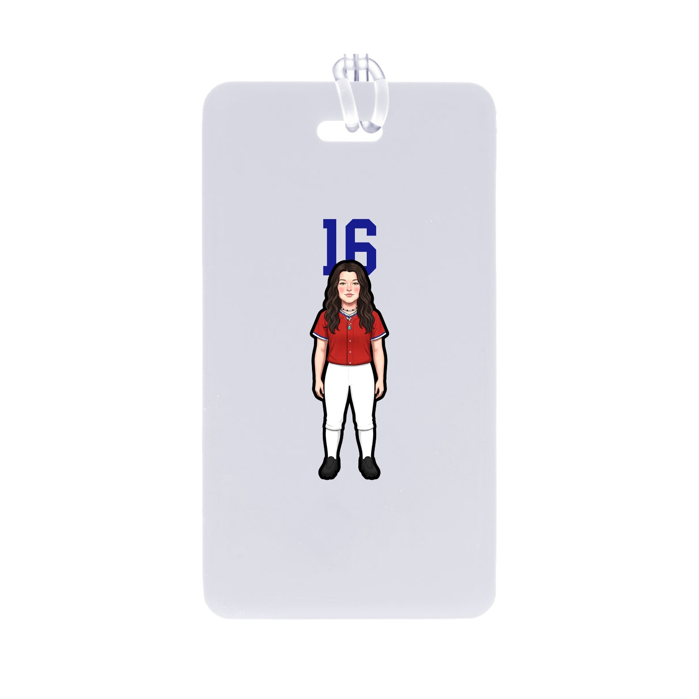 Bag Tag — Number Top in Classic