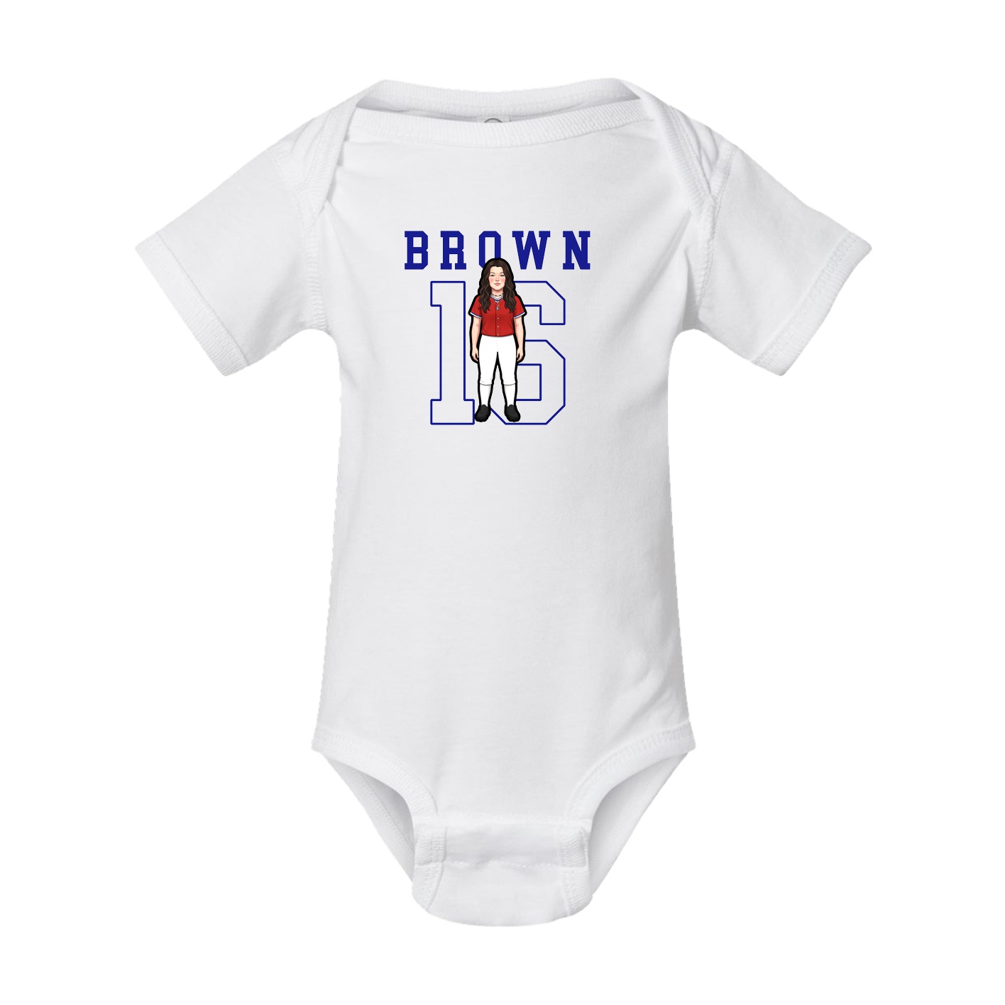 Baby Onesie — Shirsey in White