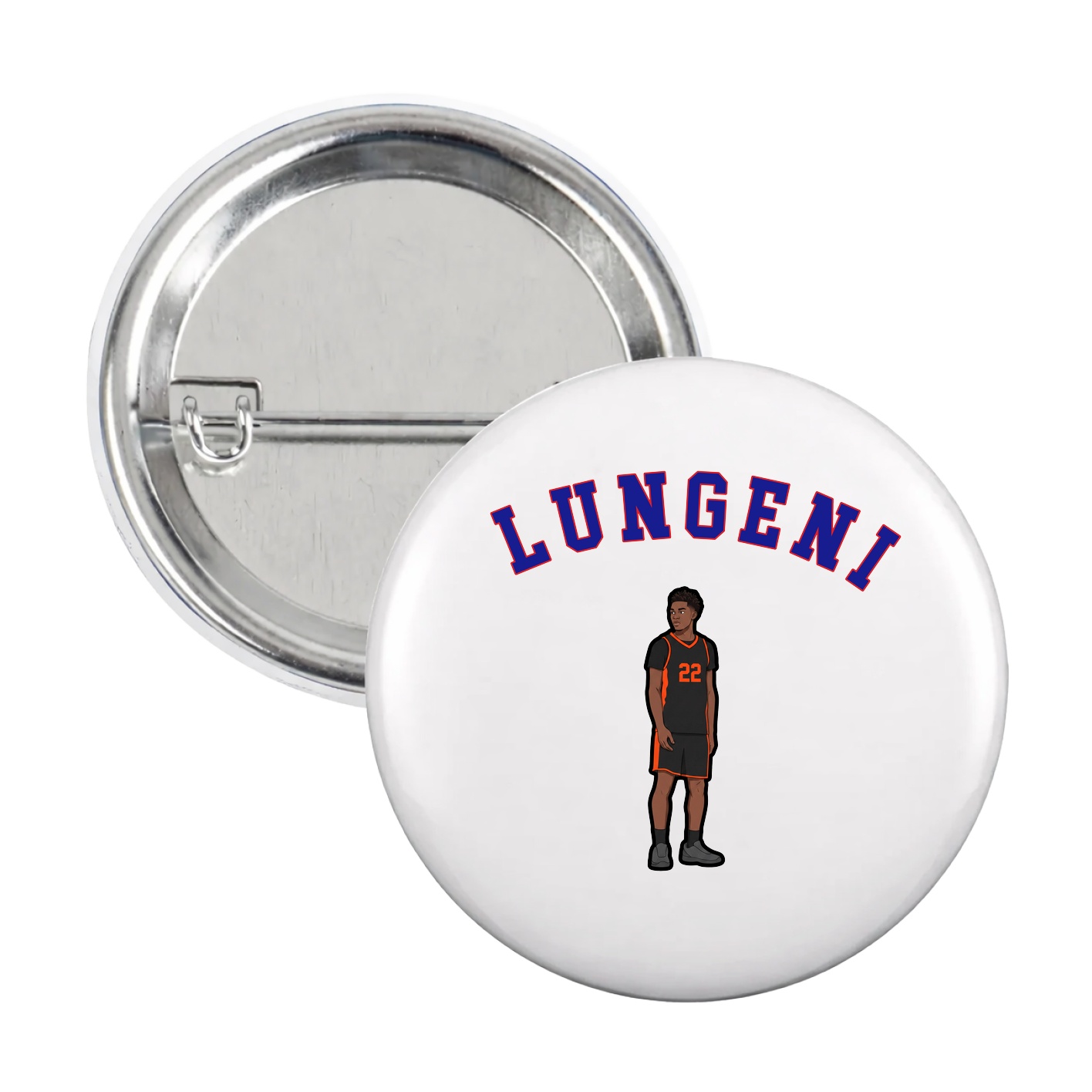 Game Day Button — Shirsey Arch in White