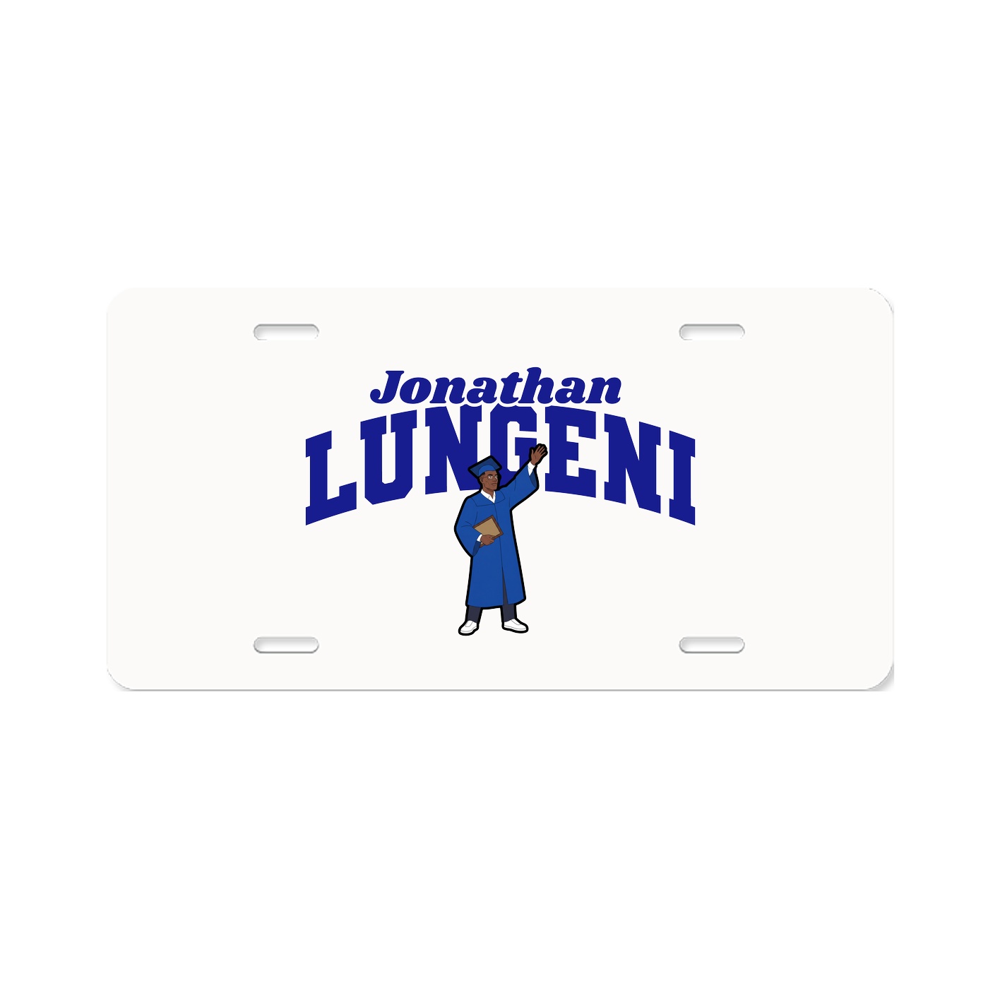 License Plate — Signature Arch in Classic