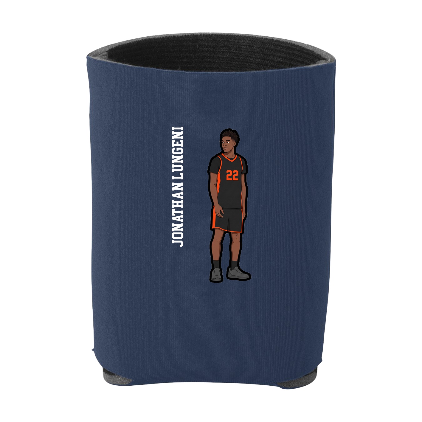 Can Holder — Name Vertical in Navy