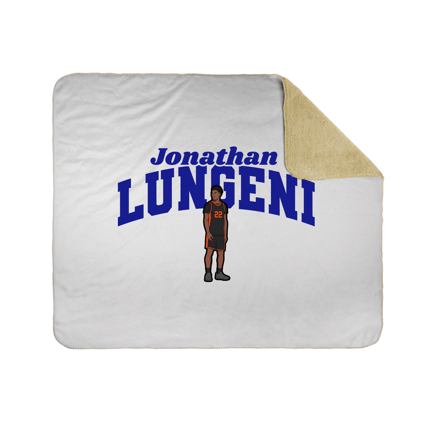 Throw Blanket — Signature Arch in White