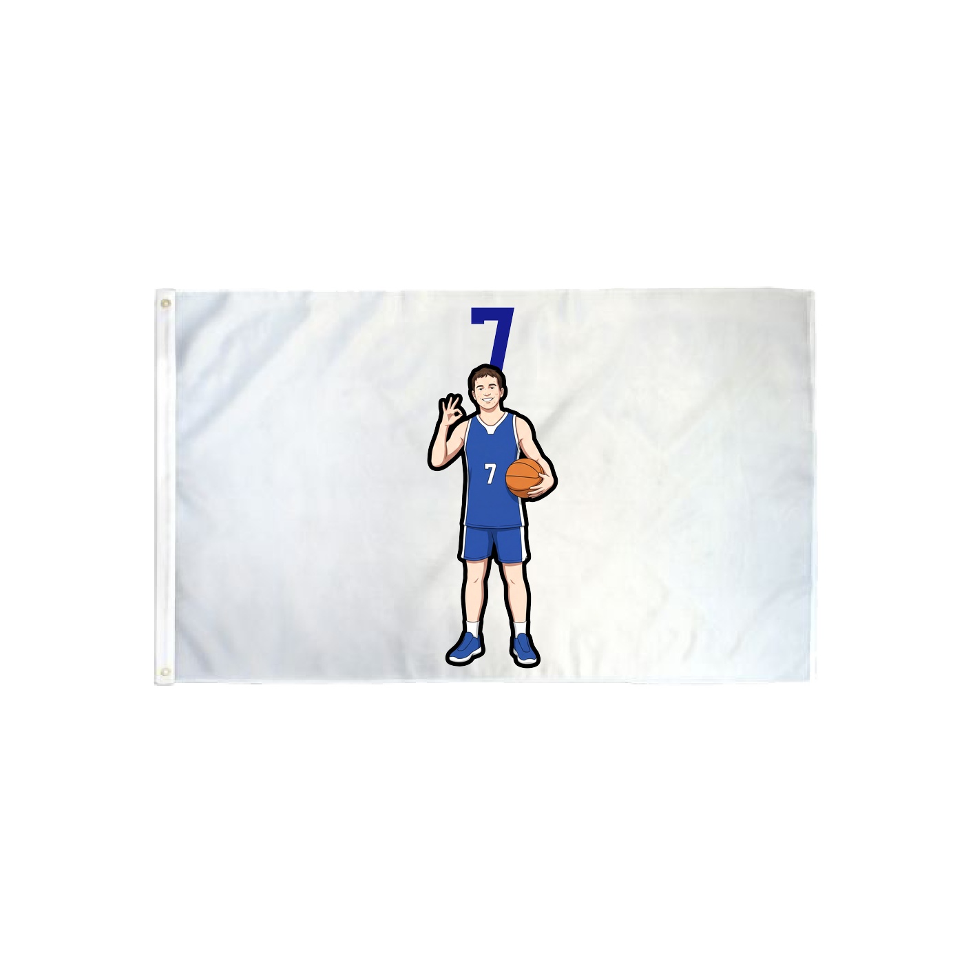 3x5 Flag — Number Top in Classic