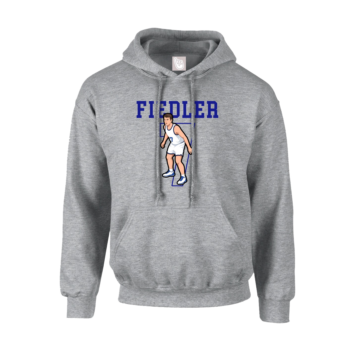 Hoodie — Shirsey in Grey