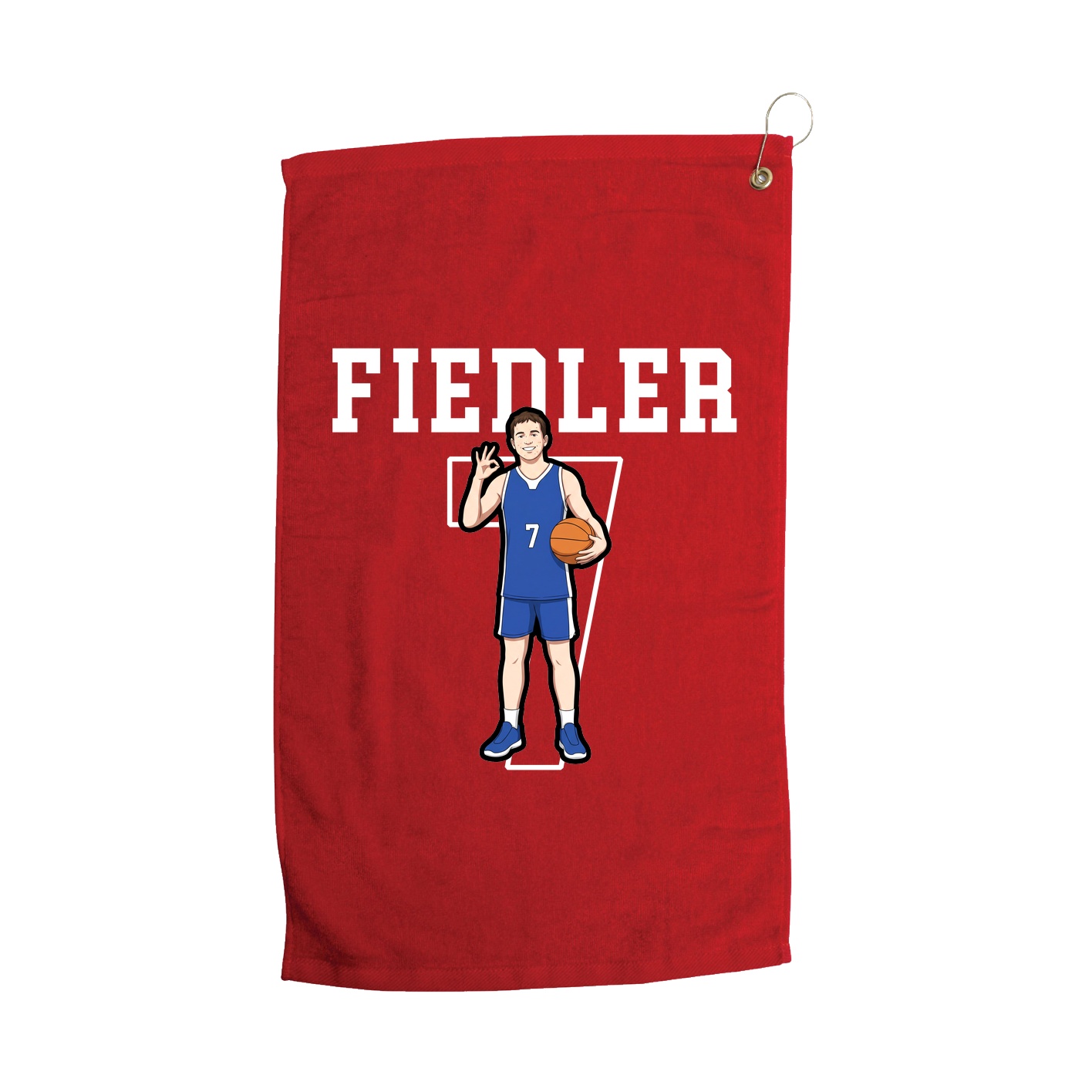 Golf Towel — Shirsey in Red