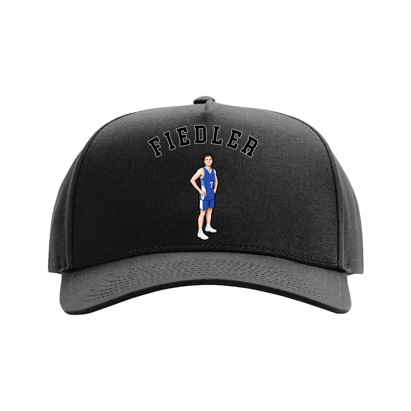 Full Fabric Five-Panel Champ Cap