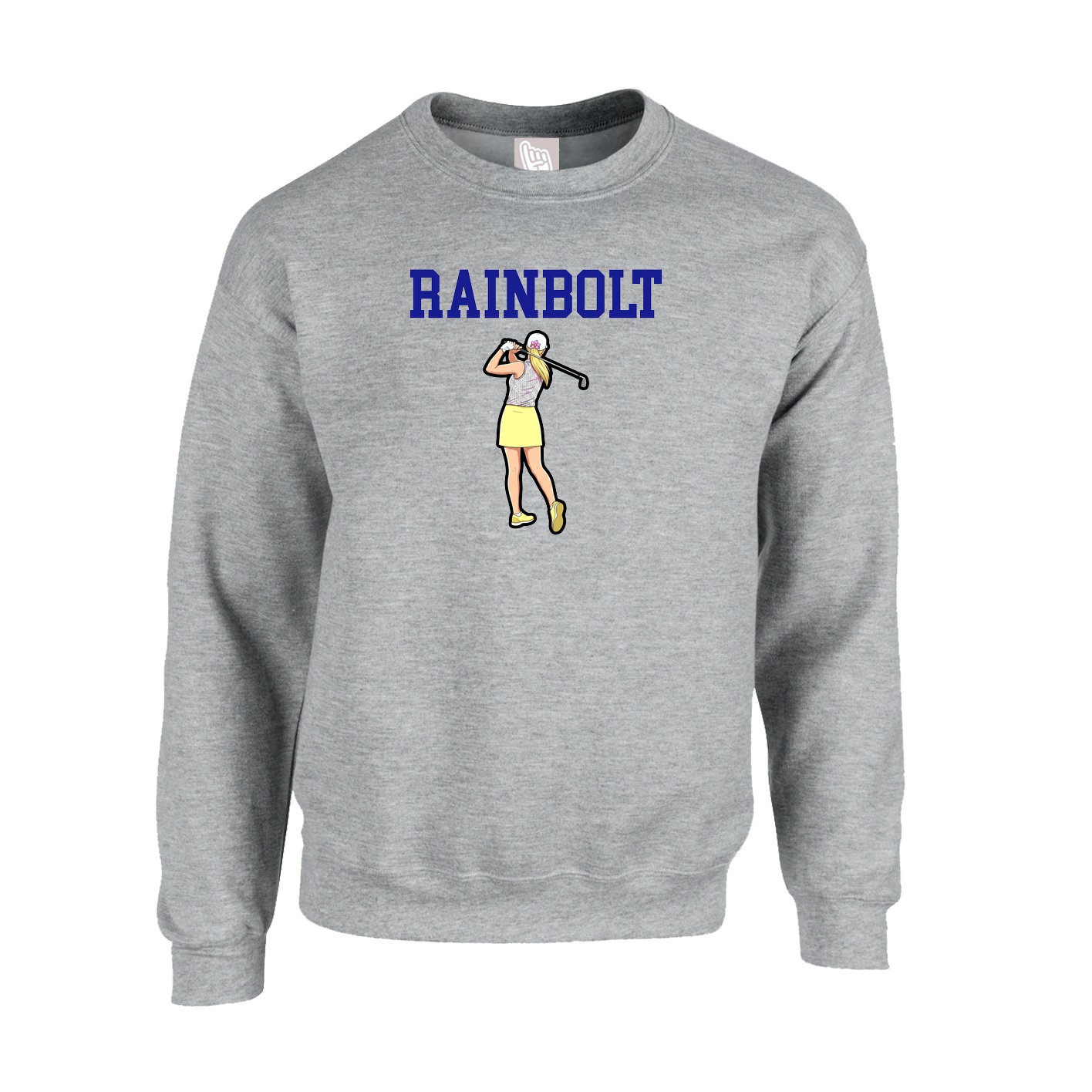 Fleece Crew — Shirsey in Grey