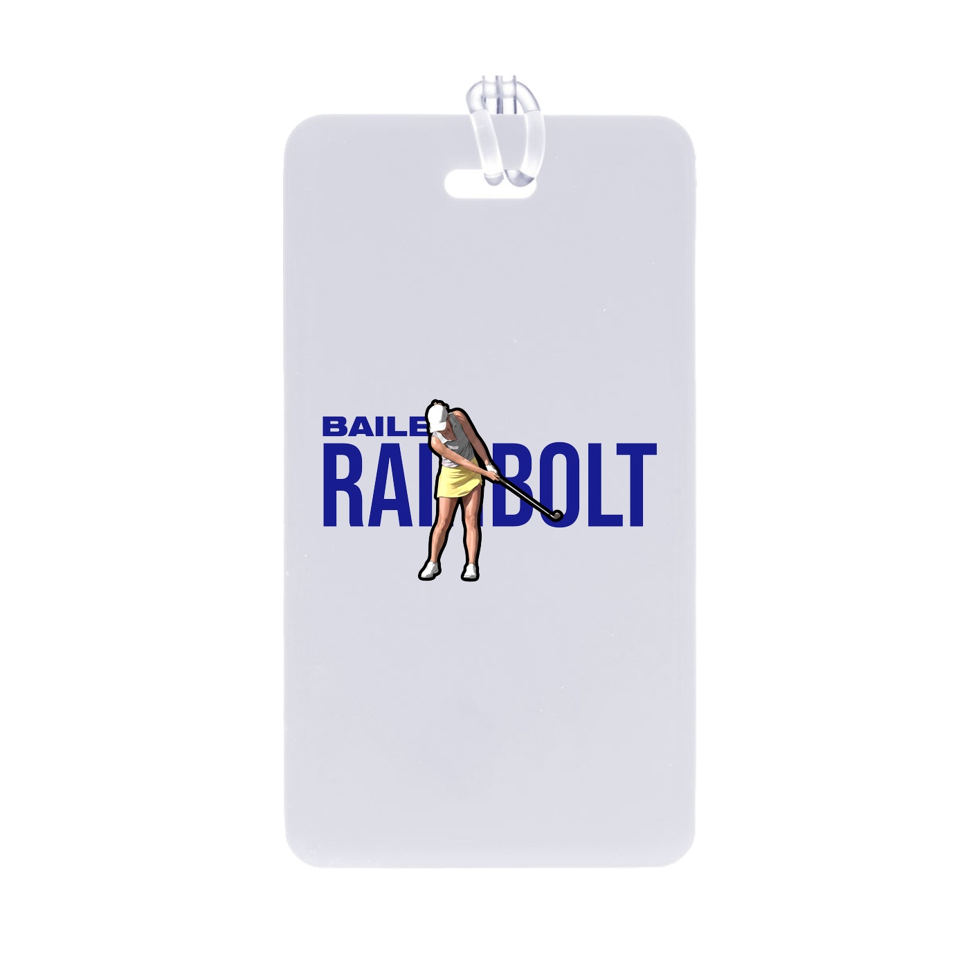 Bag Tag — Player Name in Classic
