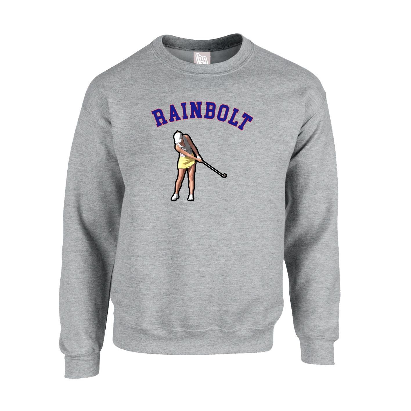 Fleece Crew — Shirsey Arch in Grey