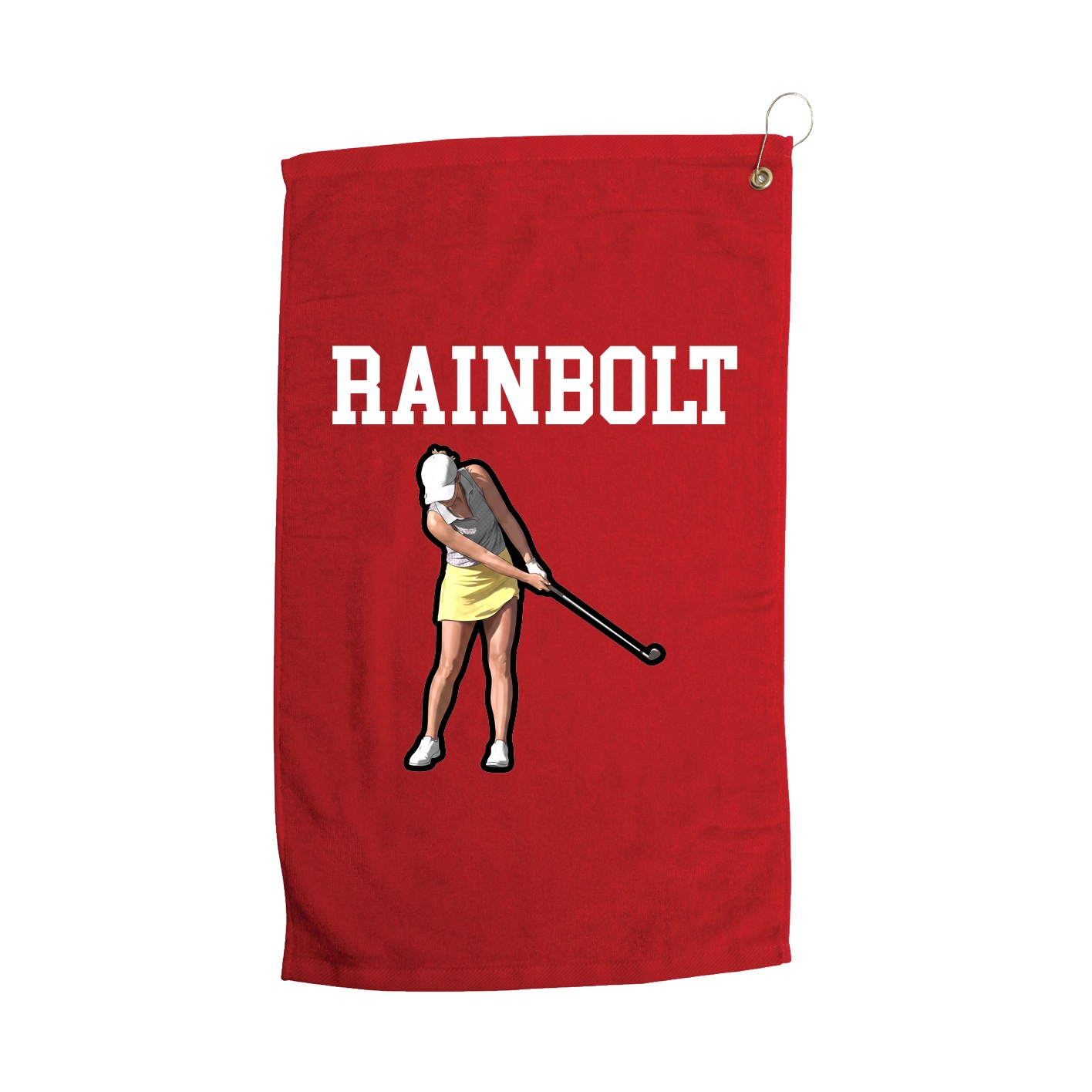 Golf Towel — Shirsey in Red
