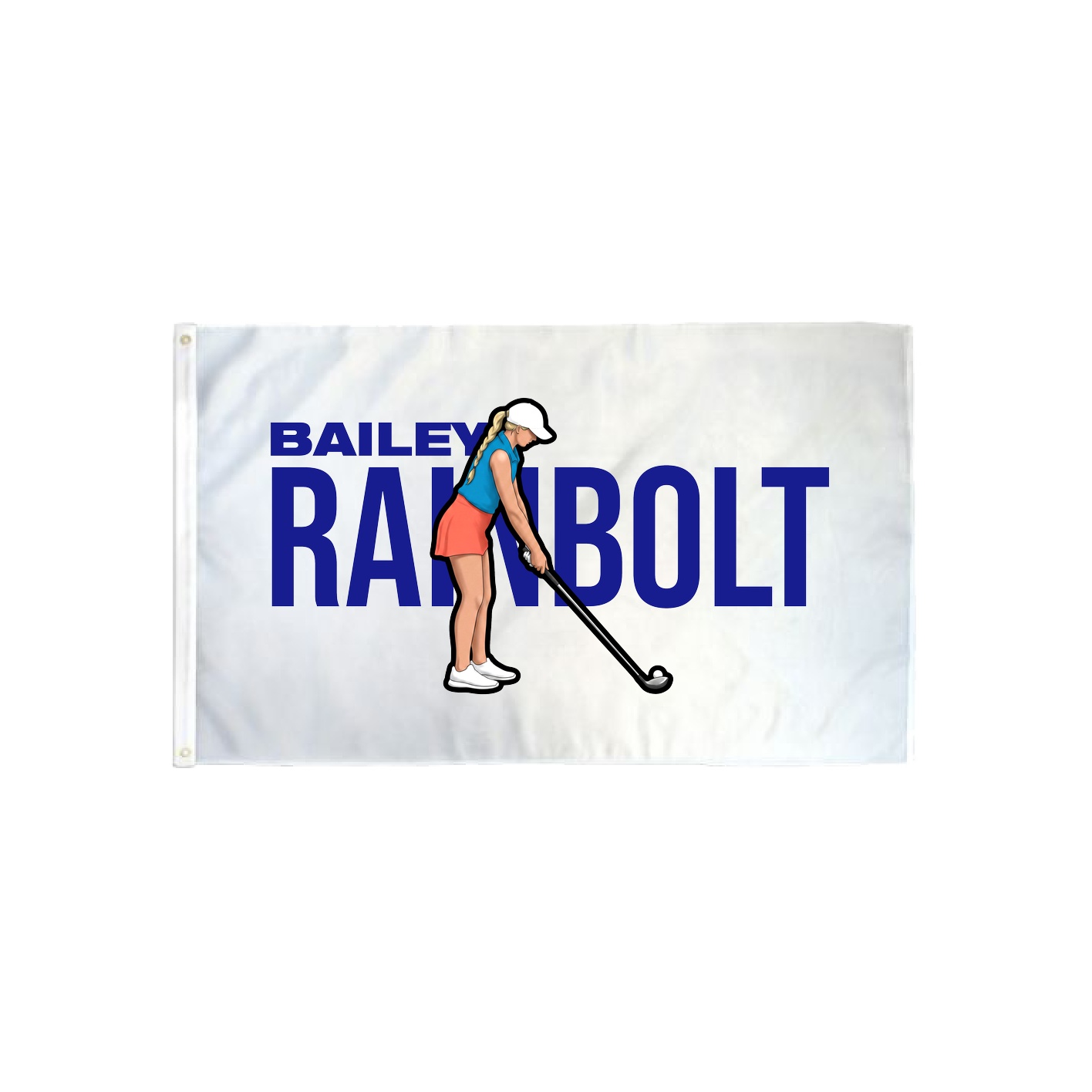 3x5 Flag — Player Name in Classic