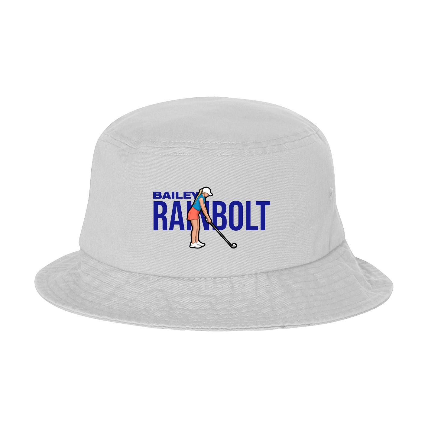 Bucket Cap — Player Name in White