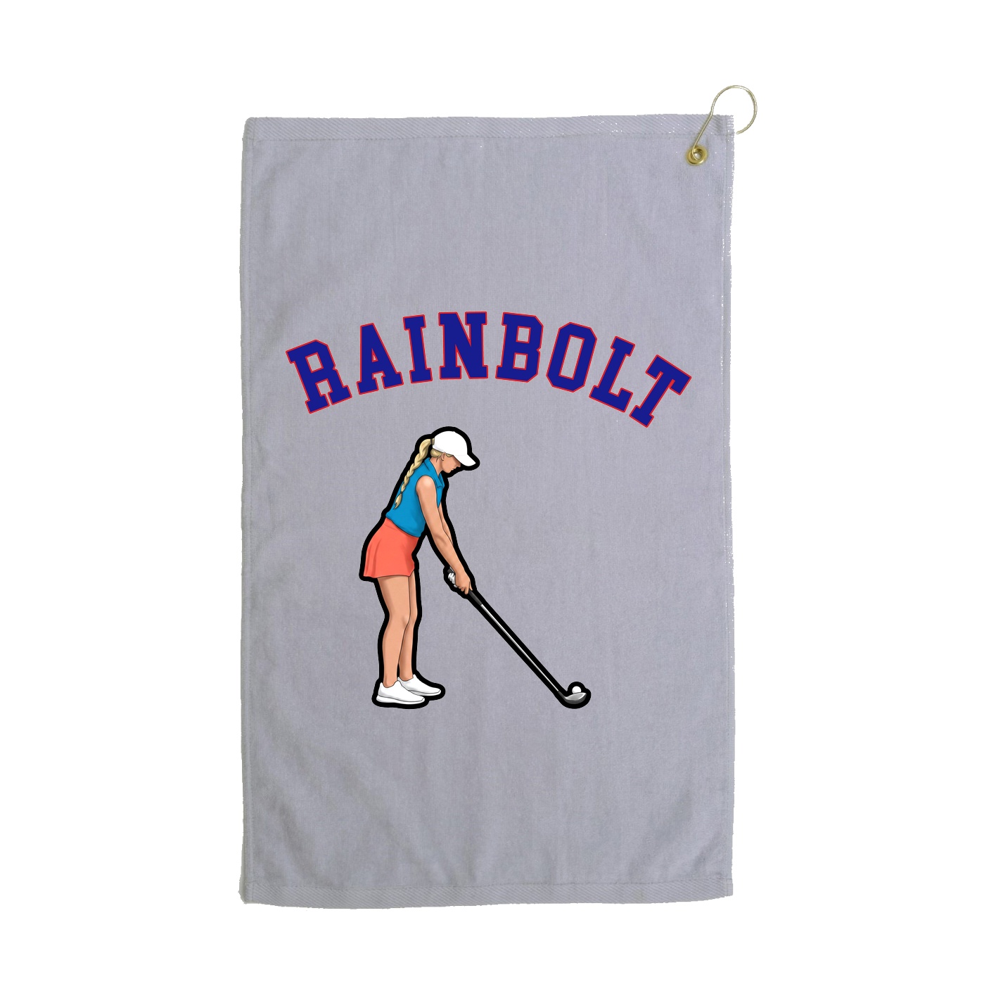 Golf Towel — Shirsey Arch in Grey