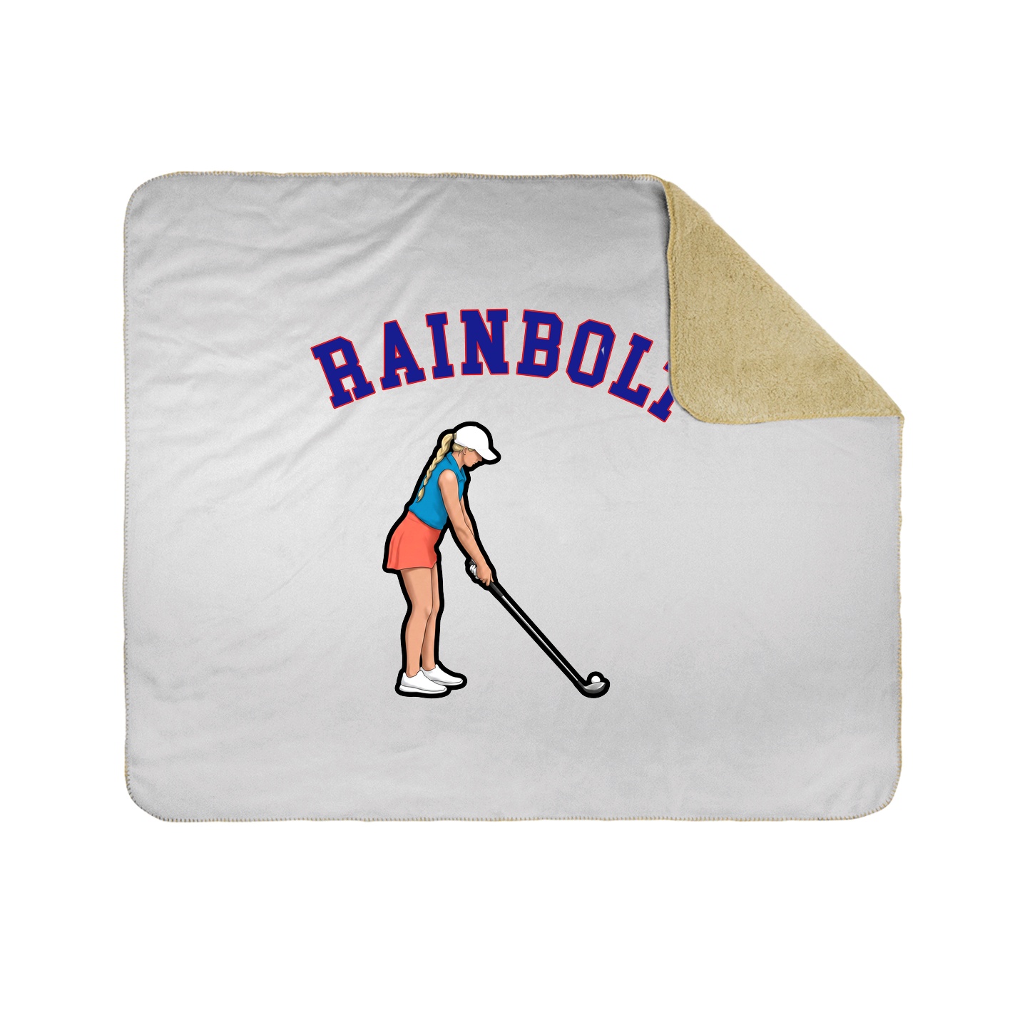 Throw Blanket — Shirsey Arch in White