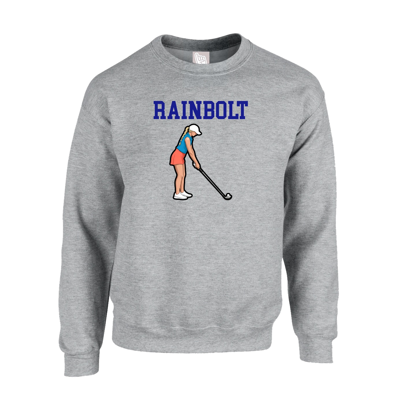Fleece Crew — Shirsey in Grey