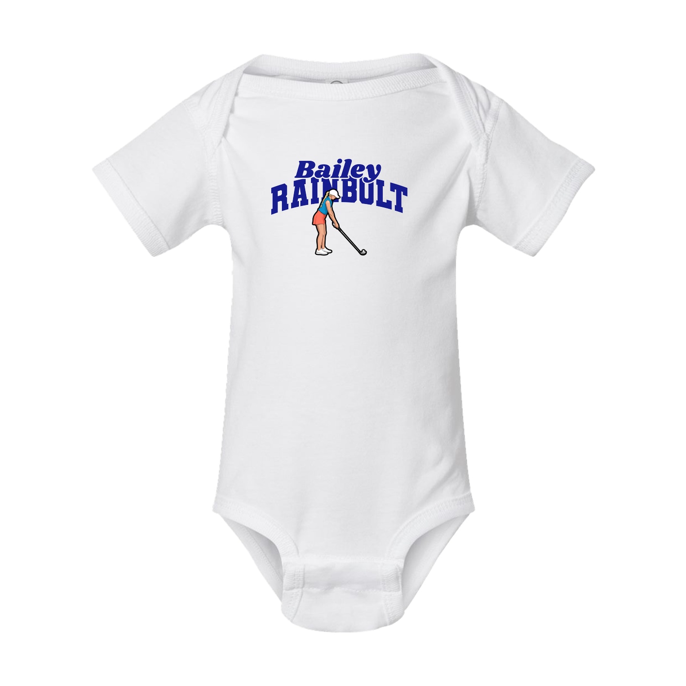 Baby Onesie — Signature Arch in White