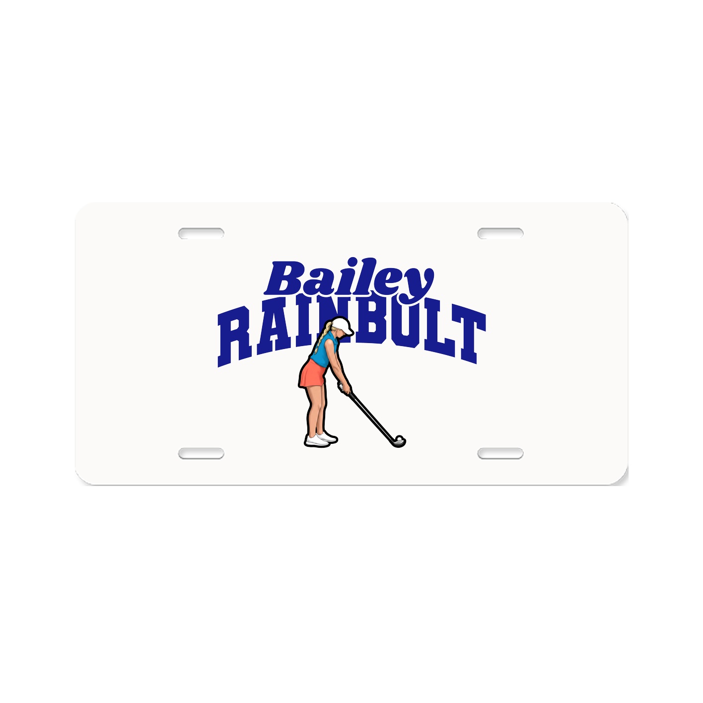 License Plate — Signature Arch in Classic