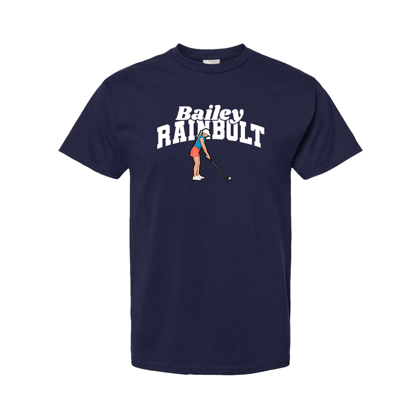 Youth Tee — Signature Arch in Navy