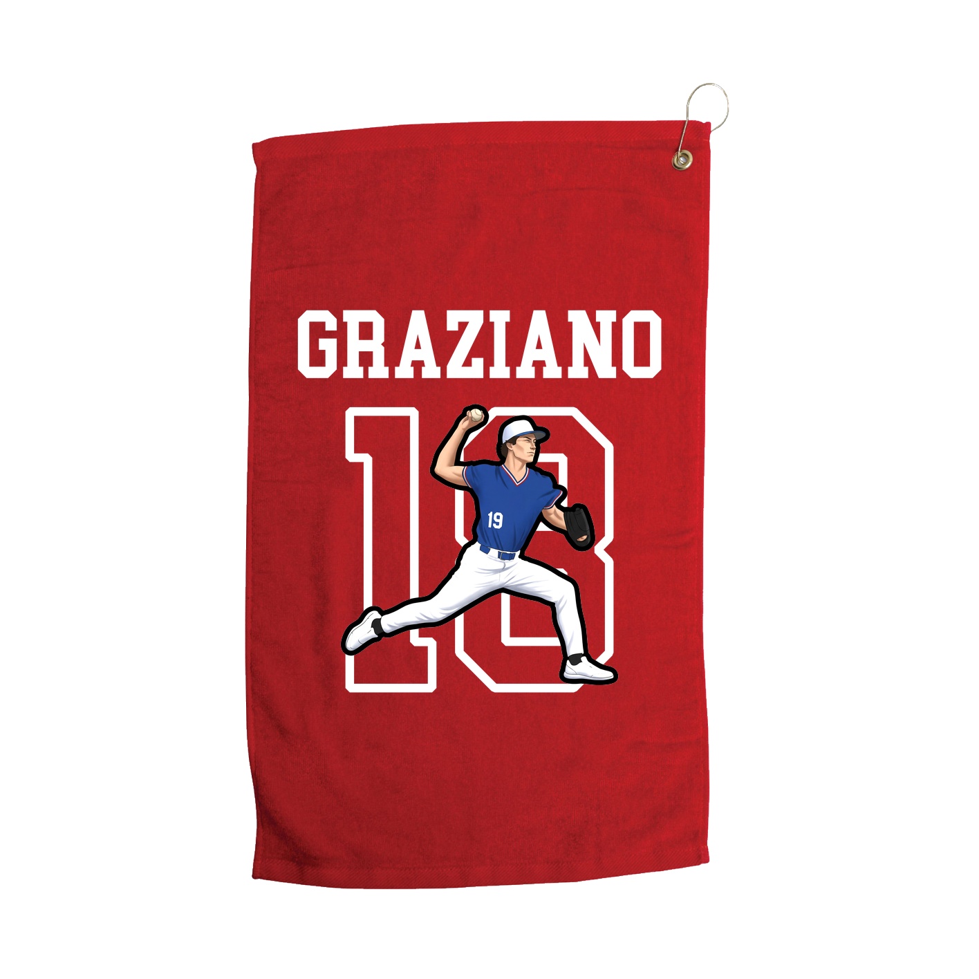 Golf Towel — Shirsey in Red
