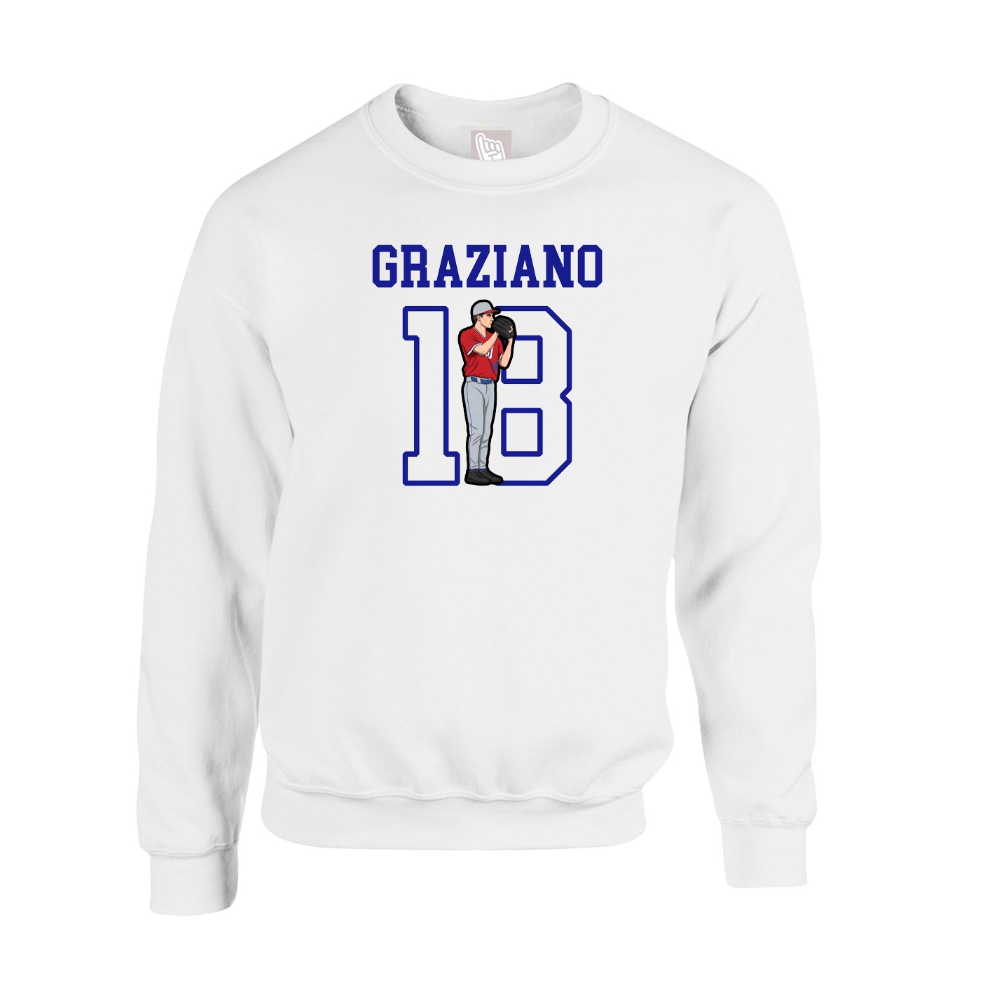 Fleece Crew — Shirsey in White