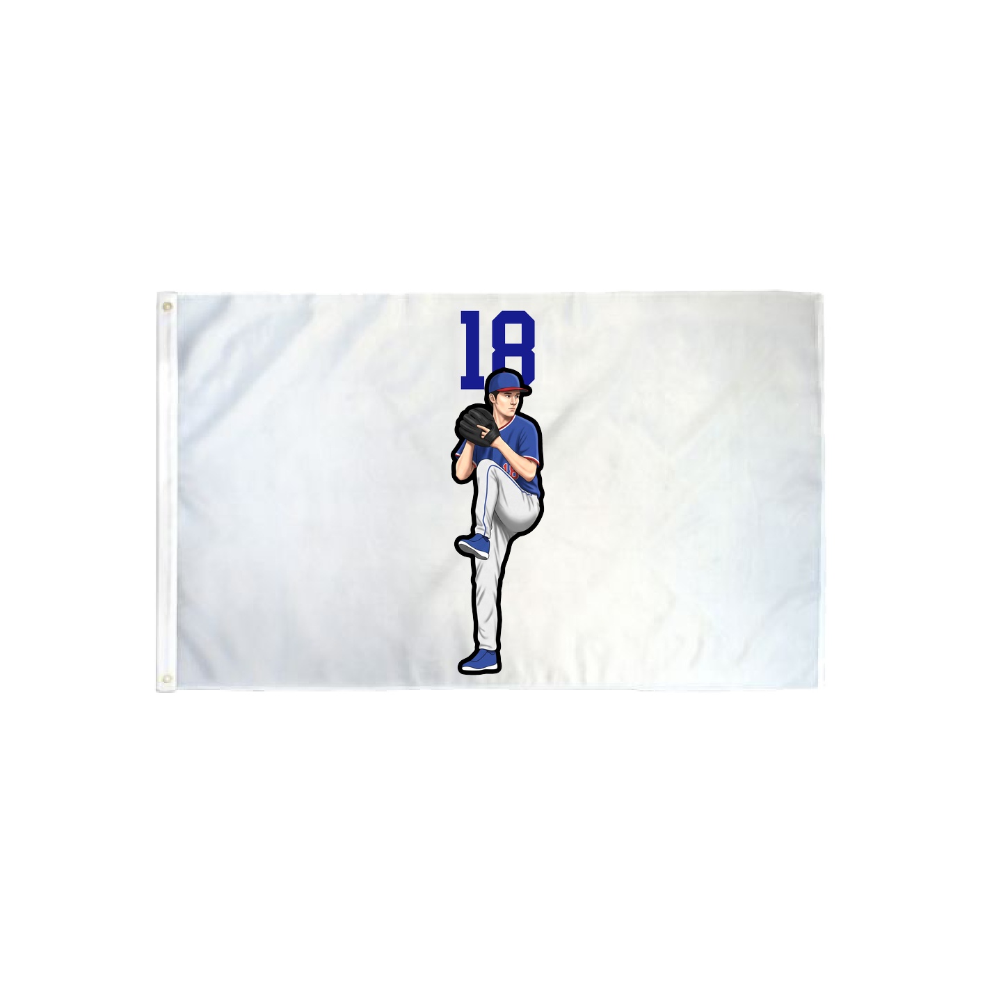 3x5 Flag — Number Top in Classic