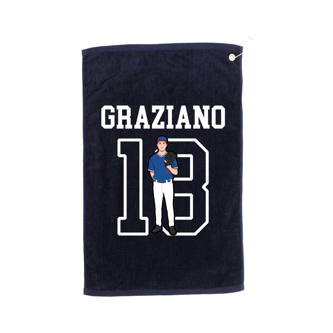 Golf Towel — Shirsey in Navy