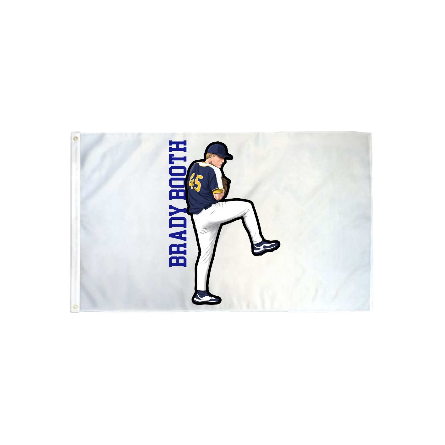 3x5 Flag — Name Vertical in Classic