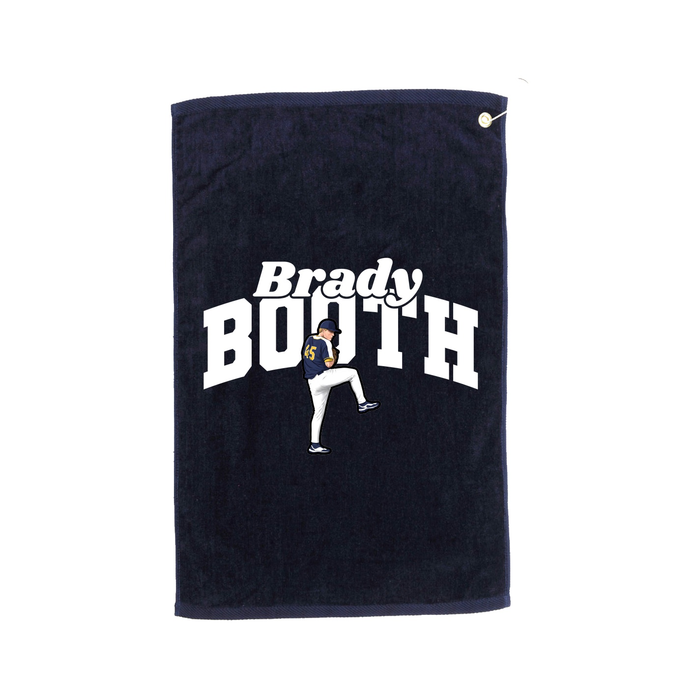 Golf Towel — Signature Arch in Navy