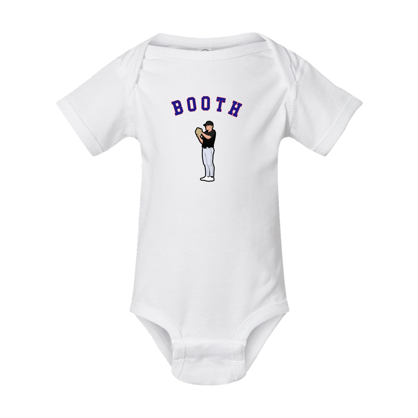 Baby Onesie — Shirsey Arch in White
