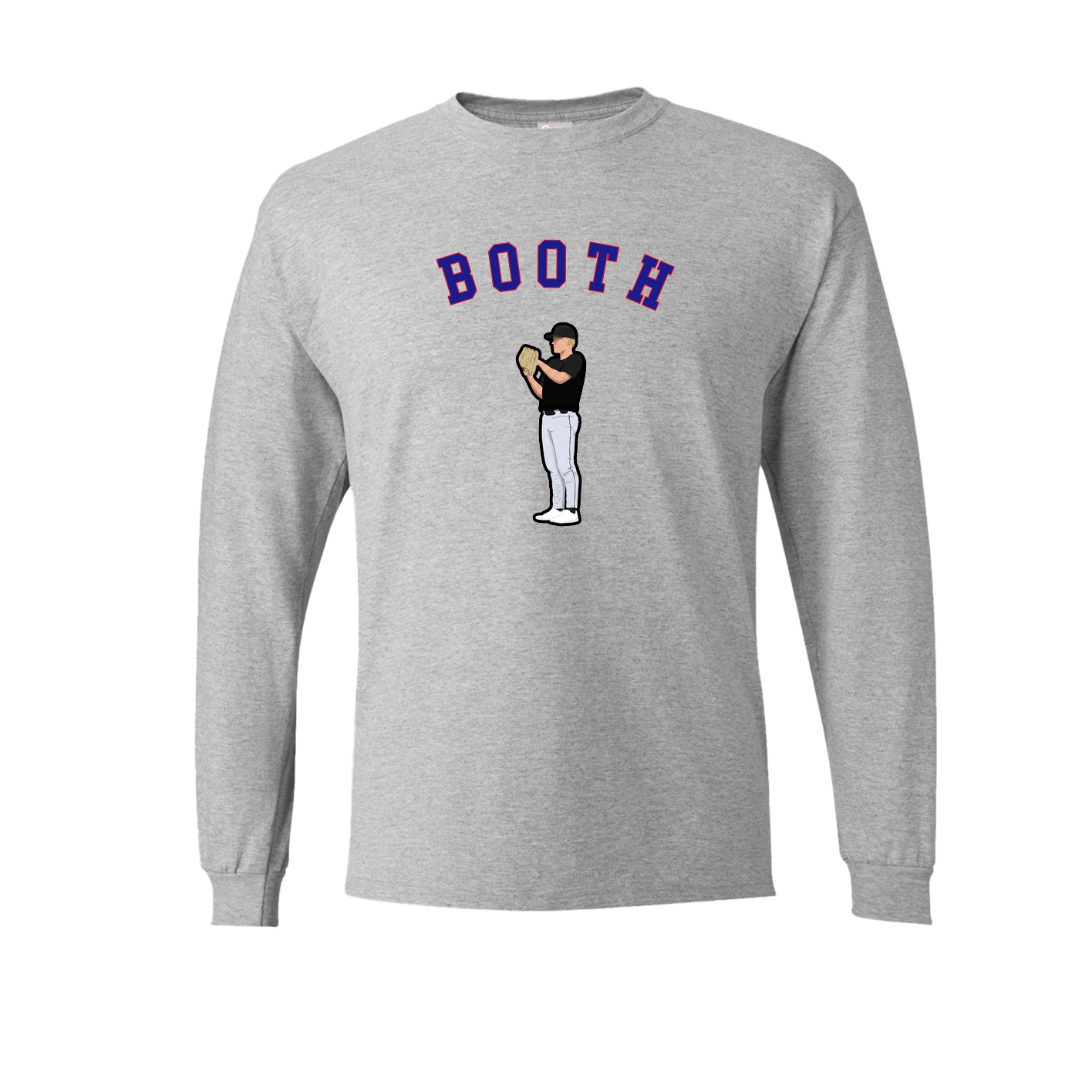 Long Sleeve Tee — Shirsey Arch in Grey
